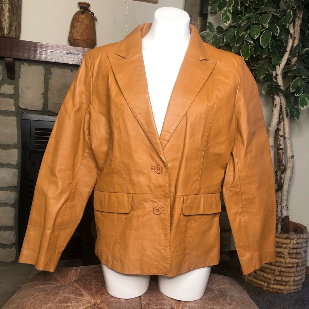 Bagatelle Leather Blazer